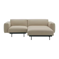 Muuto Sofas*In Situ modul sofa 2-seat configuration 4, Ecriture 240-Black Beige