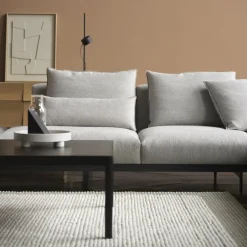 Muuto Sofas*In Situ modul sofa 2-seat configuration 3, Ocean 80-Black config 1 Grey