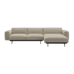 Muuto Sofas*In Situ modul sofa 3-seat configuration 6, Ecriture 240-Black Beige