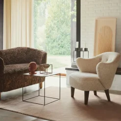 Audo Copenhagen Armchairs & Footstools*Ingeborg armchair, Sahcozero -legs smoked oak Beige