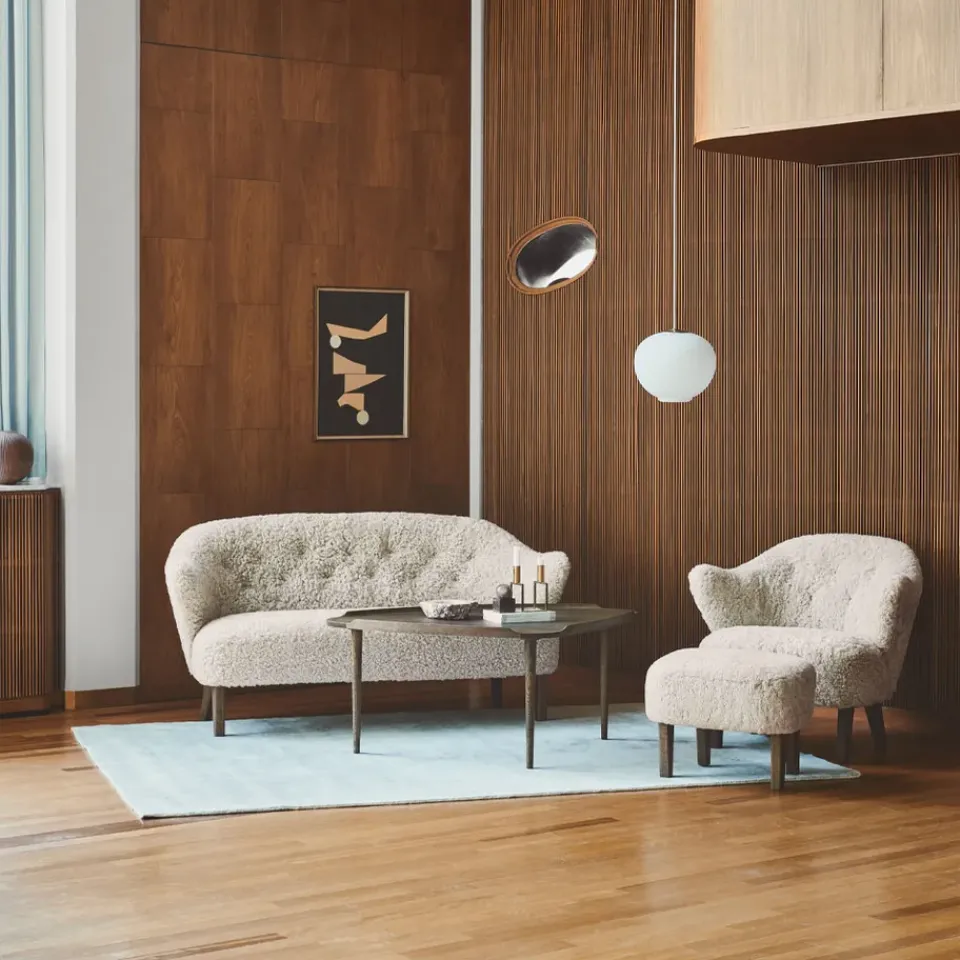 Audo Copenhagen Armchairs & Footstools*Ingeborg armchair, Sahcozero -legs smoked oak Beige