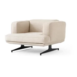 &Tradition Armchairs & Footstools*Inland AV21 armchair, Clay 0011-warm black Beige