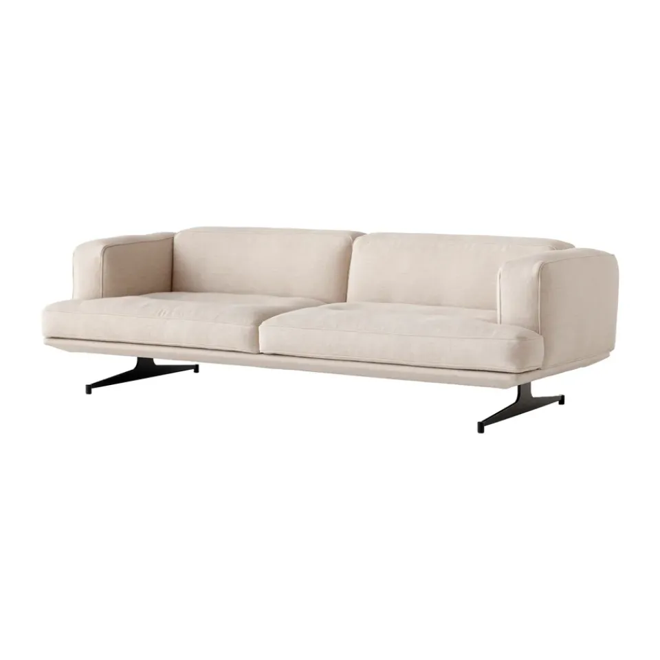 &Tradition Sofas*Inland AV23 3-seater sofa, Clay 0011-warm black Beige