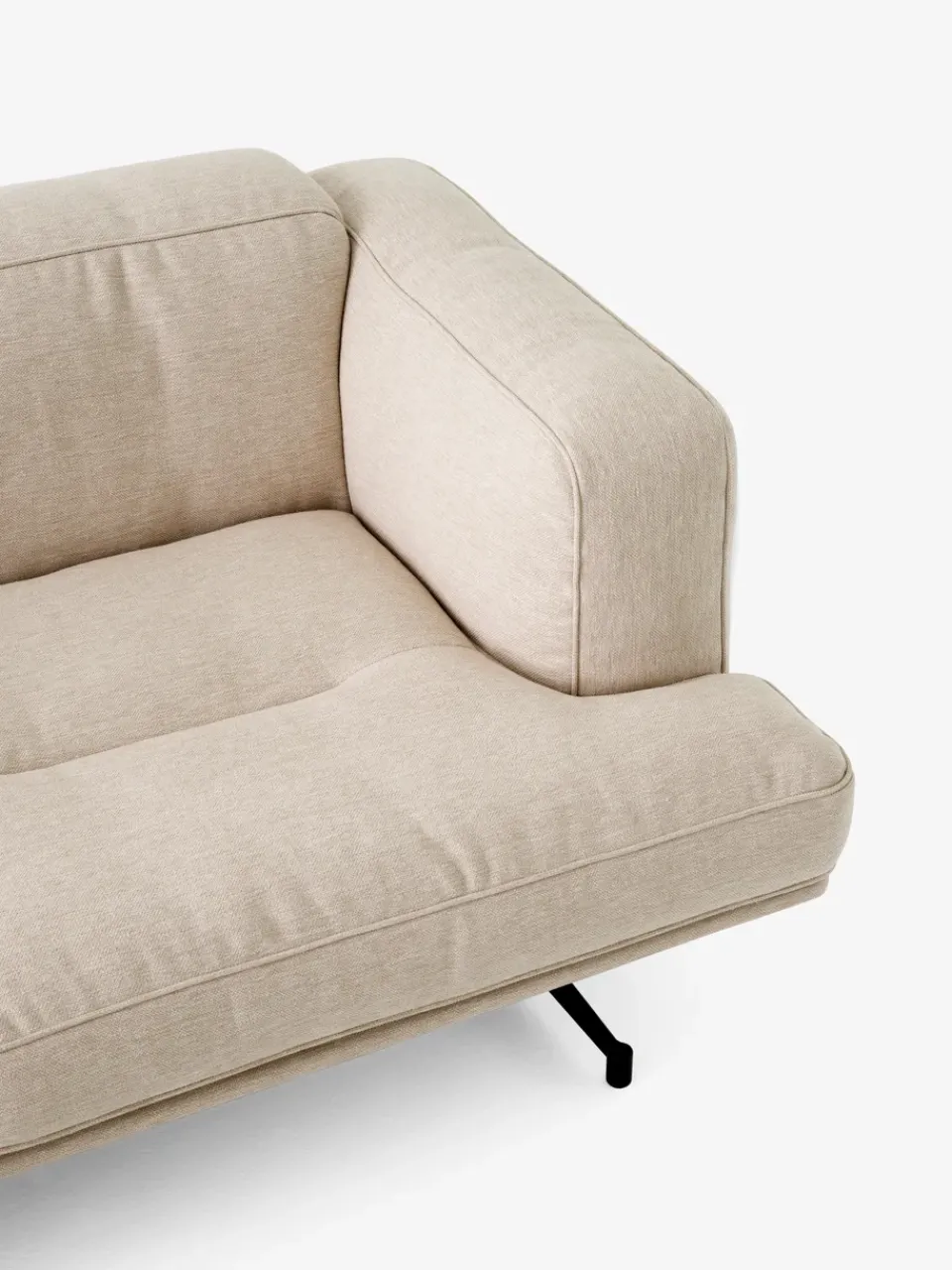 &Tradition Sofas*Inland AV23 3-seater sofa, Clay 0011-warm black Beige