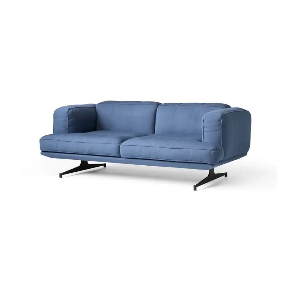 &Tradition Sofas*Inland AV22 sofa 2-seater, Vidar 733-warm black Blue