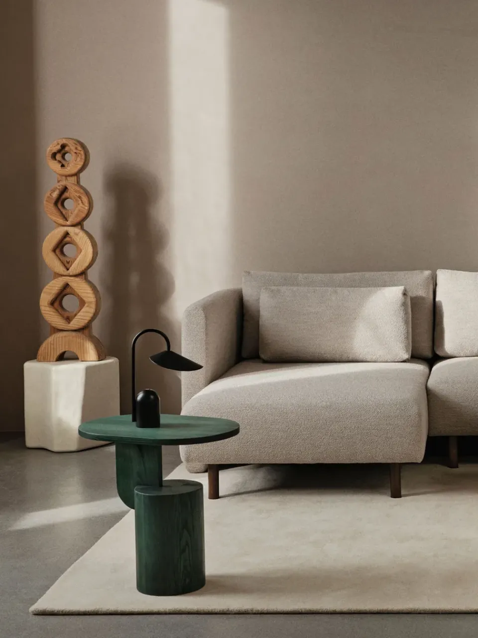 Ferm Living Side Tables*Insert sideboard, Myrtle Stained Green