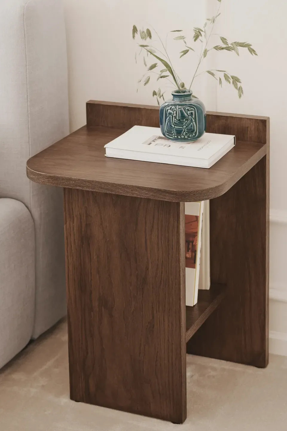Gejst Side Tables*Ismo side table, Dark Oak Brown