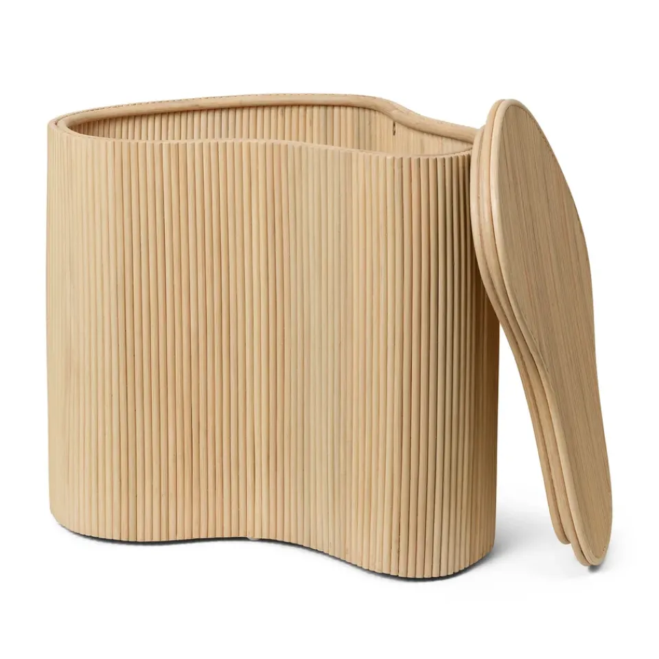 Ferm Living Side Tables*Isola side table with storage, Natural Beige