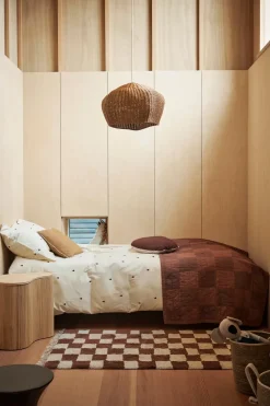 Ferm Living Side Tables*Isola side table with storage, Natural Beige
