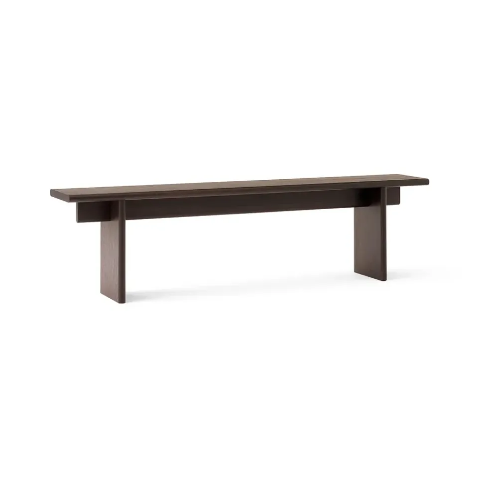 &Tradition Benches*Ita OS5 bench 170 cm, Dark stained oak Brown
