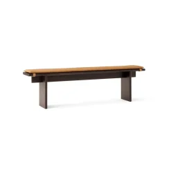 &Tradition Benches*Ita OS5 bench 170 cm, Dark stained oak Brown