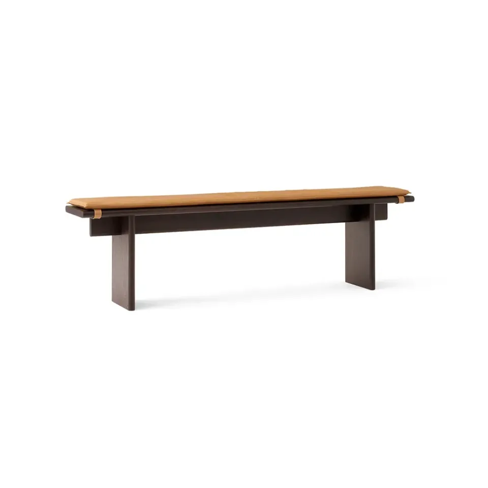 &Tradition Benches*Ita OS5 bench 170 cm, Dark stained oak Brown