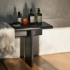&Tradition Benches*Ita OS6 bench 230 cm, Dark stained oak Brown