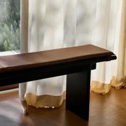 &Tradition Benches*Ita OS6 bench 230 cm, Dark stained oak Brown