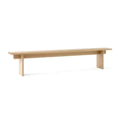 &Tradition Benches*Ita OS6 bench 230 cm, Oak Brown