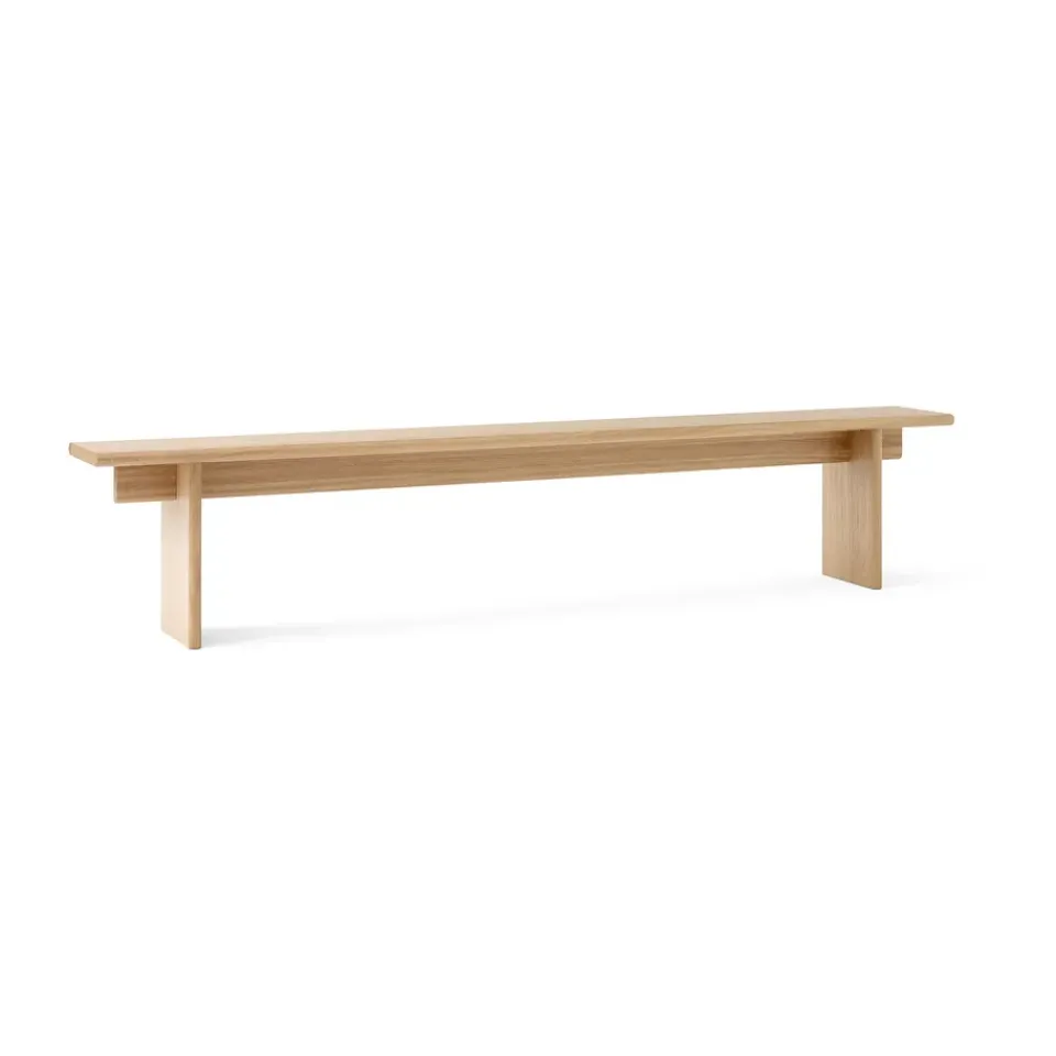 &Tradition Benches*Ita OS6 bench 230 cm, Oak Brown