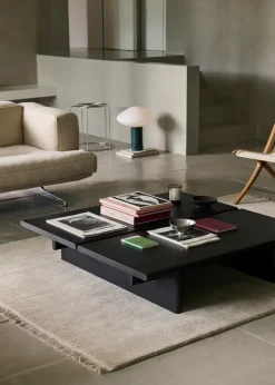 &Tradition Coffee Tables*Ita OS4 coffee table 110x110 cm, Dark stained oak Brown