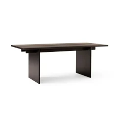 &Tradition Dining Tables*Ita OS1 dining table 95x200 cm, Dark stained oak Brown