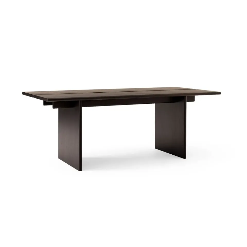&Tradition Dining Tables*Ita OS1 dining table 95x200 cm, Dark stained oak Brown