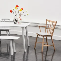 HAY Chairs*J42 armchair, lacquered beech Black
