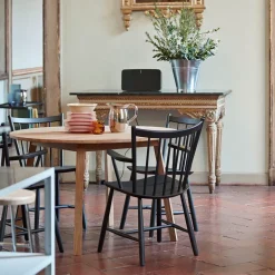 HAY Chairs*J42 armchair, lacquered beech Black