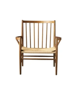 FDB Møbler Armchairs & Footstools*J82 armchair, Smoked oak oiled-nature Brown