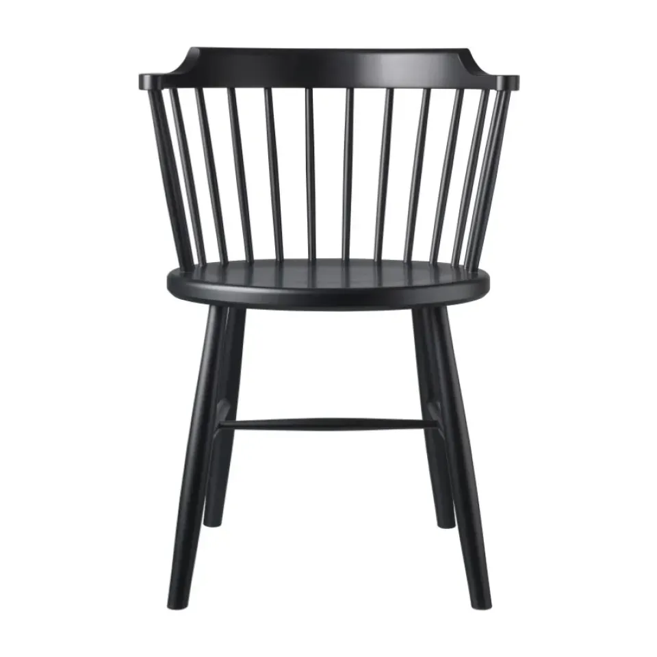 FDB Møbler Chairs*J18 chair, Beech painted Black