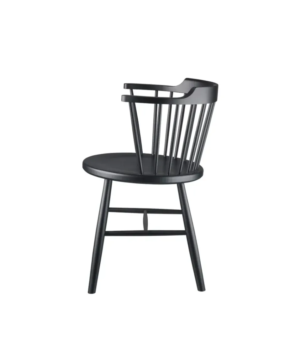 FDB Møbler Chairs*J18 chair, Beech painted Black
