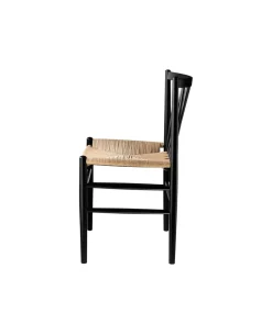 FDB Møbler Chairs*J80 chair, Beech painted-nature Black