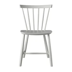 FDB Møbler Chairs*J46 chair, Beech dust & bones painted Grey