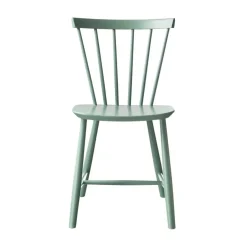 FDB Møbler Chairs*J46 chair, Beech dusty painted Green