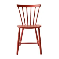 FDB Møbler Chairs*J46 chair, Beech painted Red