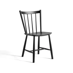 HAY Chairs*J41 chair, lacquered beech Black
