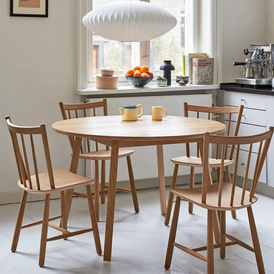 HAY Chairs*J41 chair, lacquered beech Black