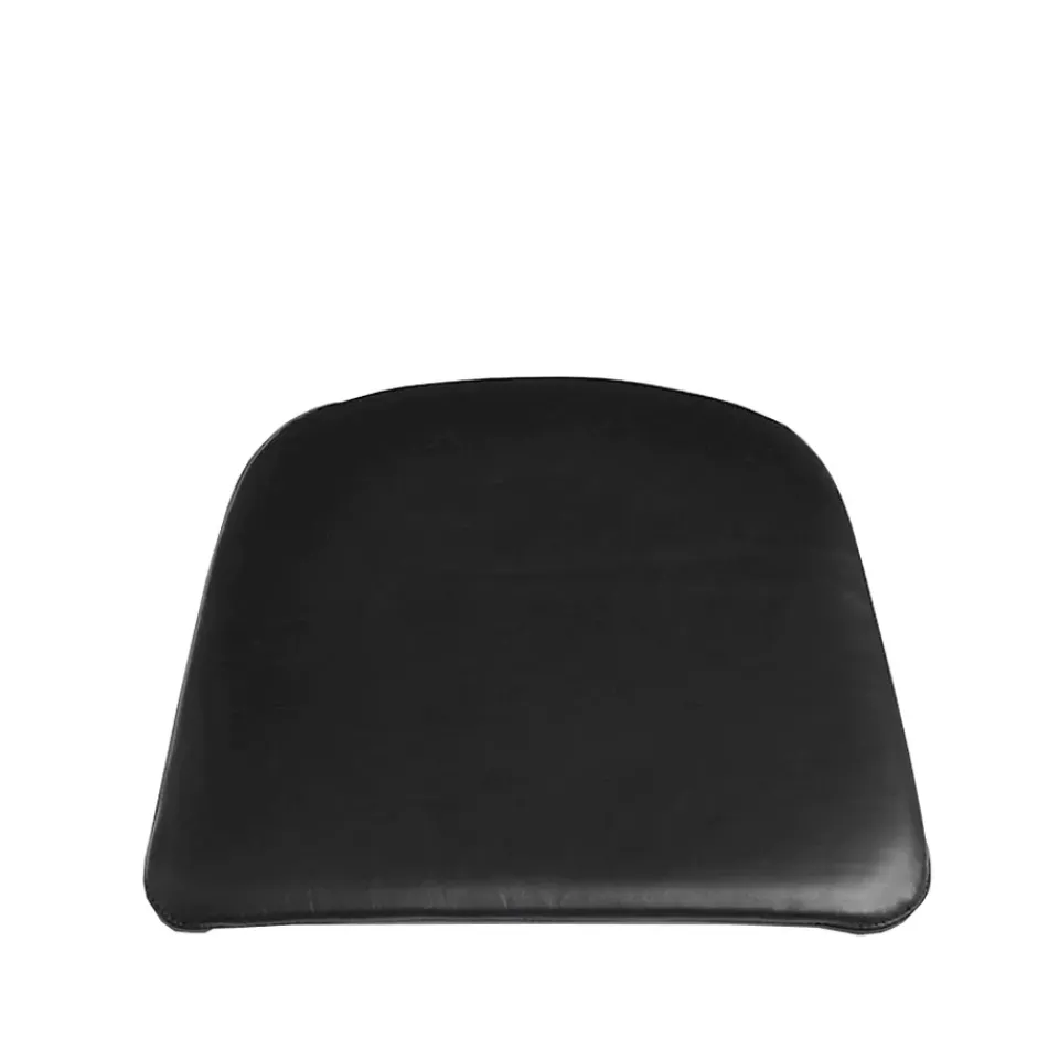 HAY Seat Cushions & Pads*J42 chair cushion, Leather Sene Black