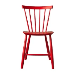 FDB Møbler Chairs*J46 chair, Mailbox Red