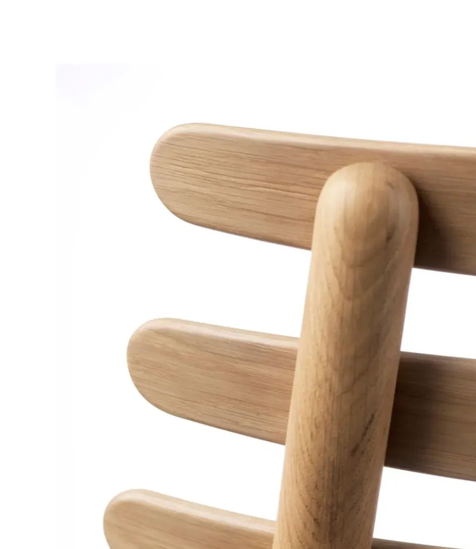 FDB Møbler Chairs*J48 chair, Oak nature lacquered-nature Brown
