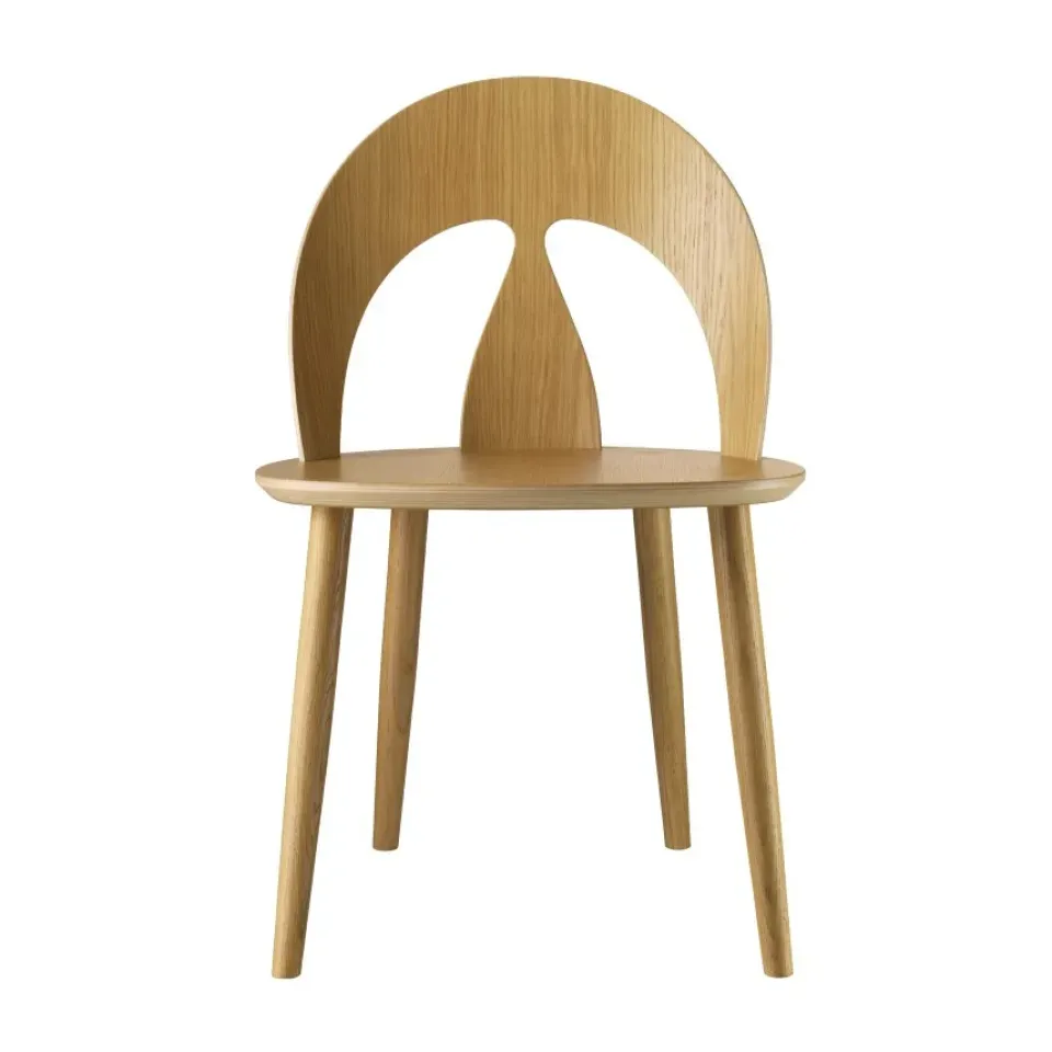 FDB Møbler Chairs*J45 chair, Oak nature lacquered Brown