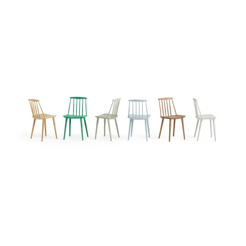 HAY Chairs*J77 chair, Sage lacquered beech Green