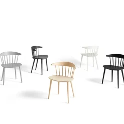 HAY Chairs*J104 chair, lacquered beech White