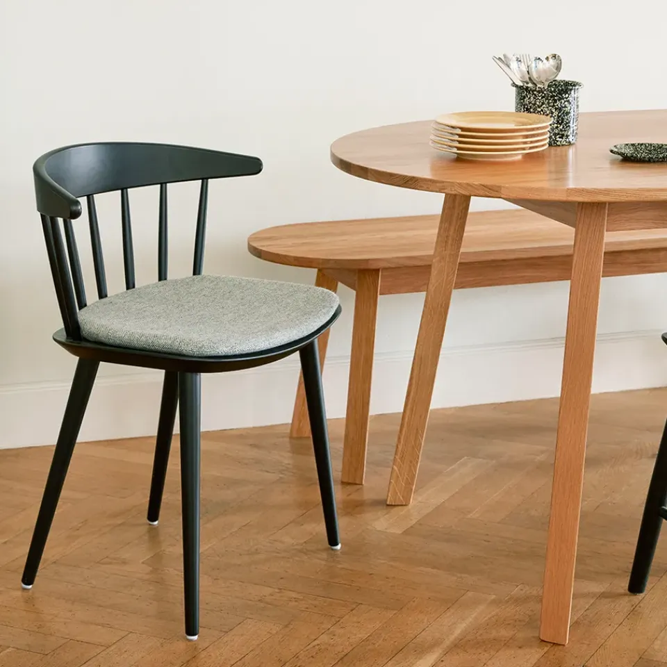 HAY Chairs*J104 chair, lacquered beech White
