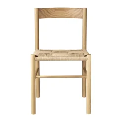 FDB Møbler Chairs*J178 Lønstrup chair v2, Oak nature lacquered-papercord Beige
