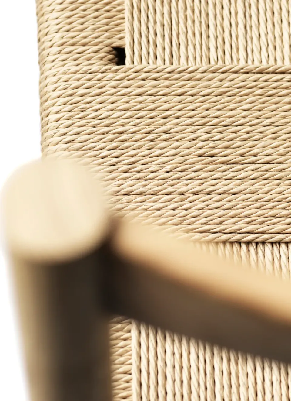 FDB Møbler Chairs*J178 Lønstrup chair v2, Oak nature lacquered-papercord Beige