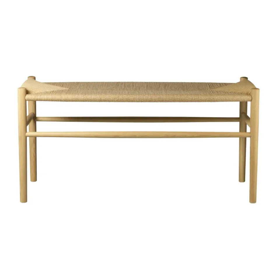 FDB Møbler Benches*J163 Piano bench, Oak nature lacquered Brown