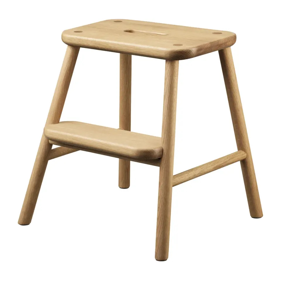 FDB Møbler Stools*J180 Sønderup step stool, Oak nature oiled Brown