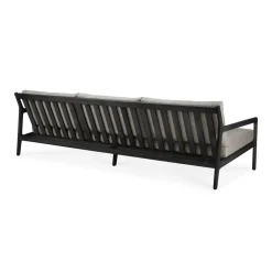Ethnicraft Outdoor Lounge Furniture|Garden Sofas & Garden Benches*Jack outdoor 3 seater sofa -stained teak, Mocha Black
