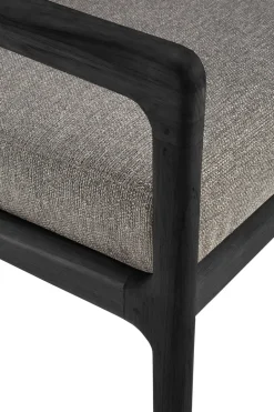 Ethnicraft Outdoor Lounge Furniture|Garden Sofas & Garden Benches*Jack outdoor 3 seater sofa -stained teak, Mocha Black