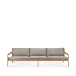 Ethnicraft Garden Sofas & Garden Benches|Balcony Furniture*Jack outdoor 3 seater sofa teak, Mocha Brown