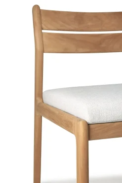 Ethnicraft Balcony Furniture*Jack Outdoor Dining chair, Off- White