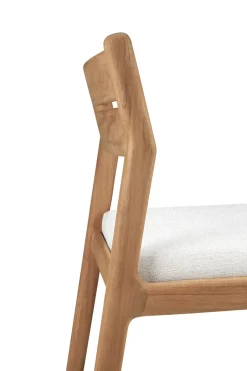 Ethnicraft Balcony Furniture*Jack Outdoor Dining chair, Off- White